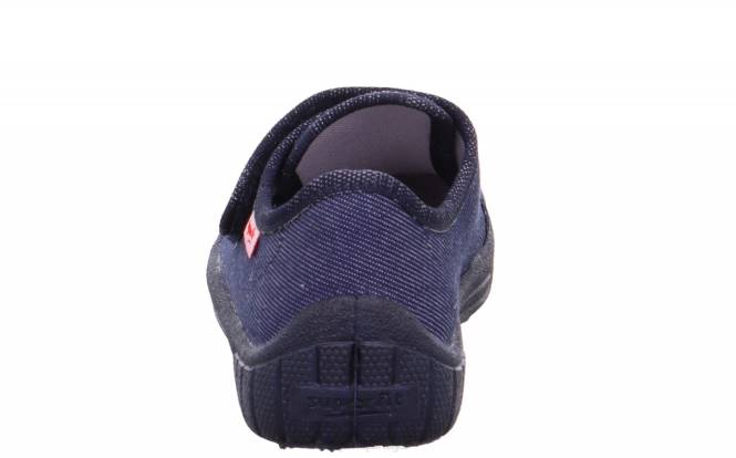Superfit azul bebês conta - chinelo com fecho de velcro JFFX129