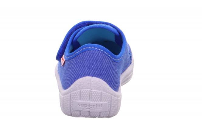 Superfit azul bebês conta - chinelo com fecho de velcro JFFX147