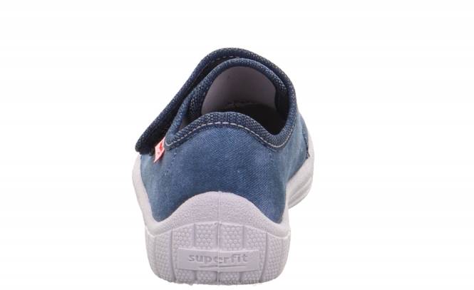 Superfit azul bebês conta - chinelo com fecho de velcro JFFX15
