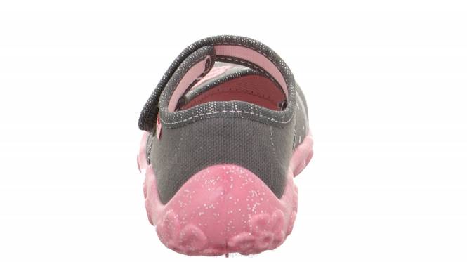 Superfit cinza bebês bonny - chinelo com fecho de velcro JFFX61