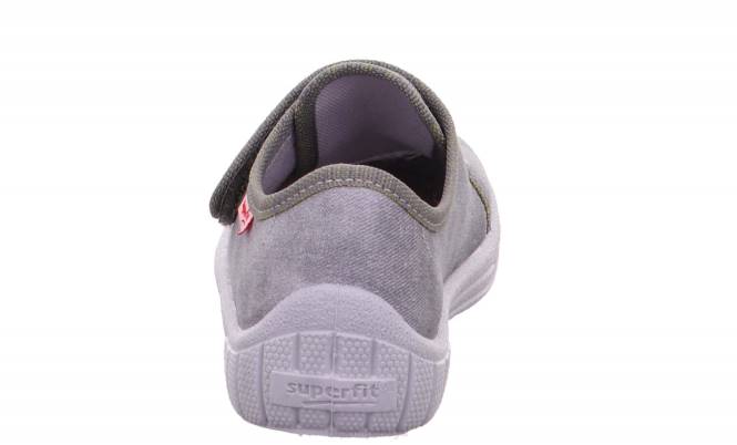 Superfit cinza bebês conta - chinelo com fecho de velcro JFFX138
