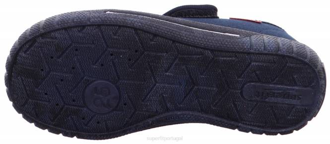 Superfit oceano/combi bebês conta - chinelo com fecho de velcro JFFX18