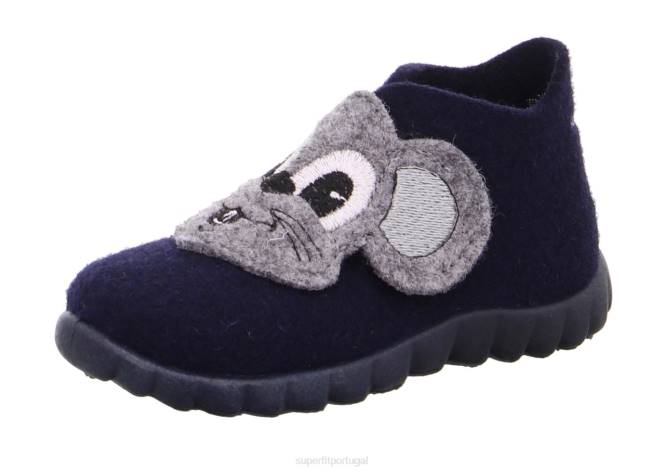 Superfit oceano/combi bebês feliz - chinelo com fecho de velcro JFFX139