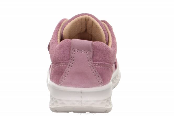 Superfit roxo bebês brisa - tênis cano baixo com velcro JFFX339