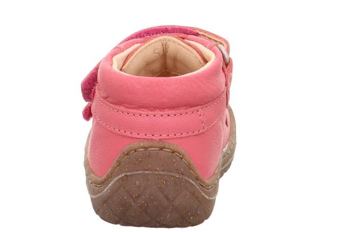 Superfit vermelho/rosa bebês saturnus - tênis baixo com velcro JFFX292