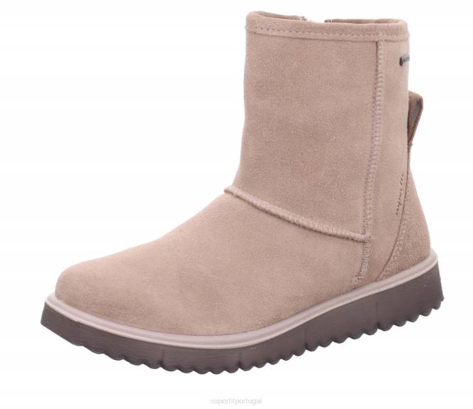 Superfit bege crianças e adolescentes lora - bota com zíper JFFX911