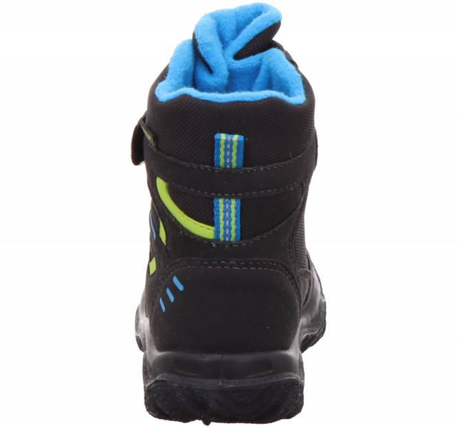 Superfit Preto Azul crianças husky - bota com fecho de velcro JFFX723