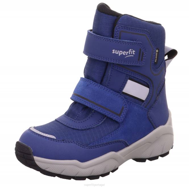 Superfit azul preto crianças culusuk 2.0 - bota com fecho de velcro JFFX754