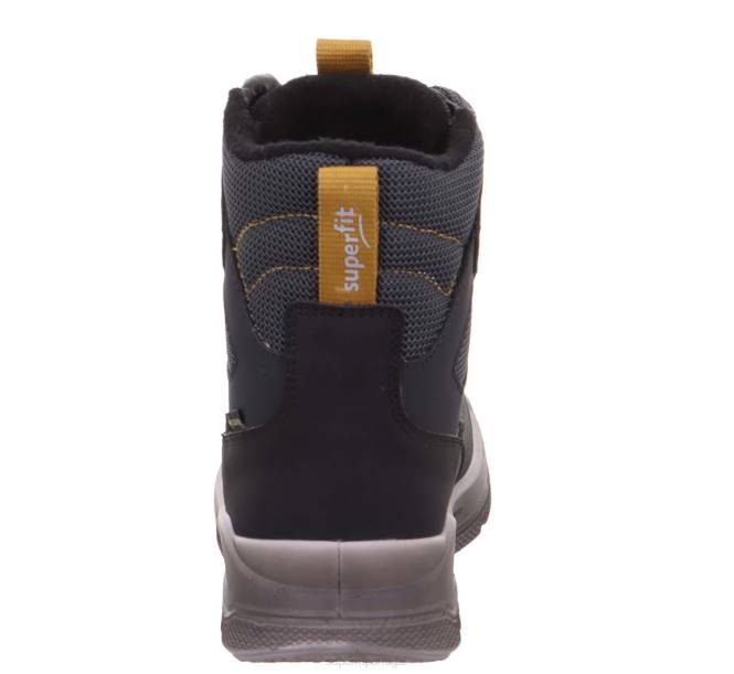 Superfit cinza escuro crianças mars - bota com sistema de boa fit JFFX747