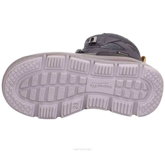 Superfit cinza escuro crianças mars - bota com sistema de boa fit JFFX747