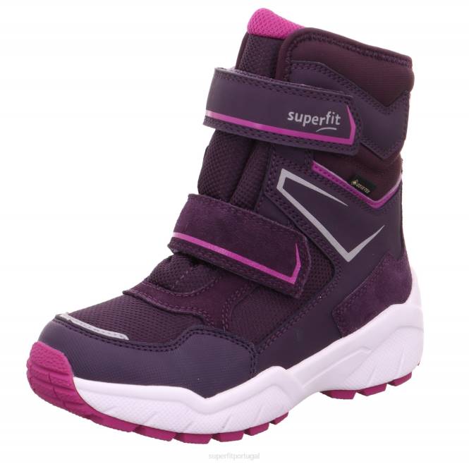 Superfit roxo Rosa crianças culusuk 2.0 - bota com fecho de velcro JFFX695