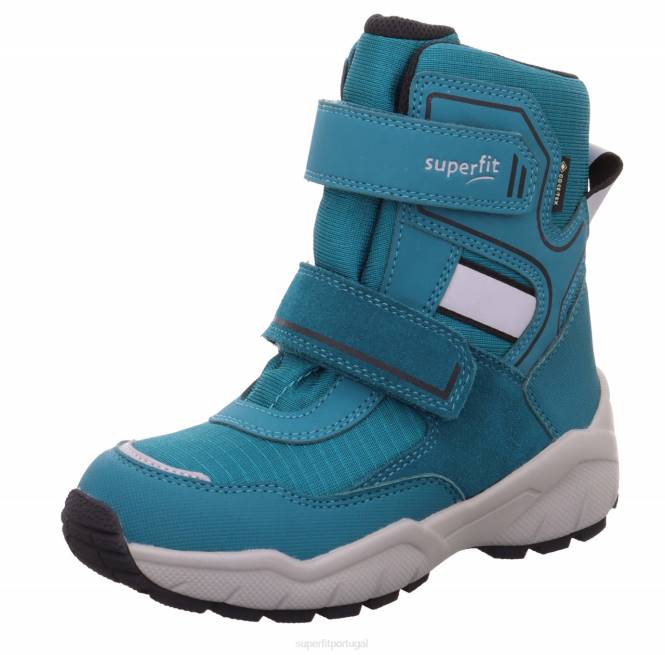 Superfit verde Preto crianças culusuk 2.0 - bota com fecho de velcro JFFX743