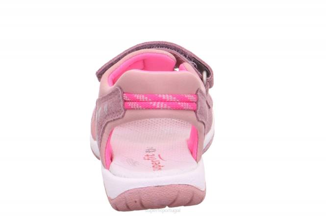 Superfit roxo Rosa crianças ensolarado - sandália com fecho de velcro JFFX610