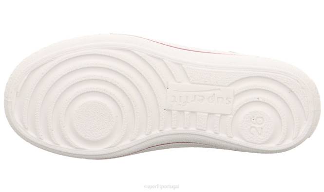 Superfit cinza claro crianças tensy - tênis cano baixo com zíper JFFX798