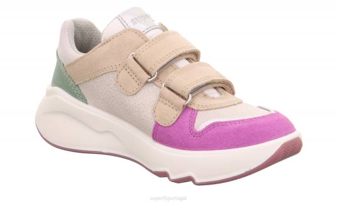 Superfit multi cor crianças melody - tênis cano baixo com velcro JFFX782