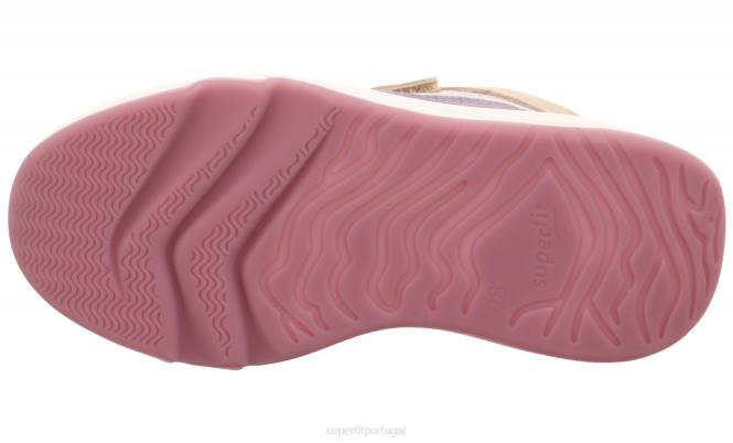 Superfit multi cor crianças melody - tênis cano baixo com velcro JFFX782