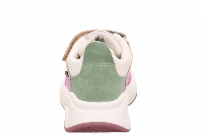 Superfit multi cor crianças melody - tênis cano baixo com velcro JFFX819